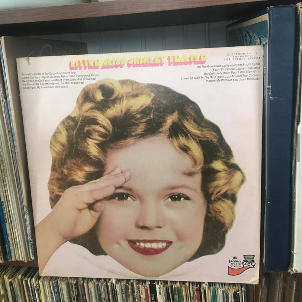 1970s Little Miss Shirley Temple vinyl record
